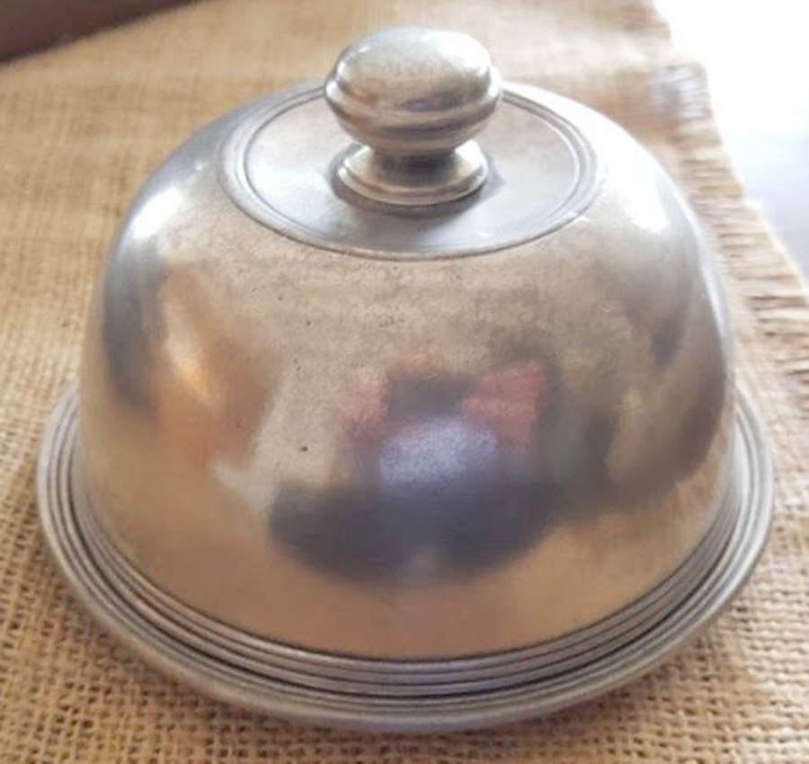 Tavola (Pewter, Hollowware) Lid for Round Butter by Arte Italica-1