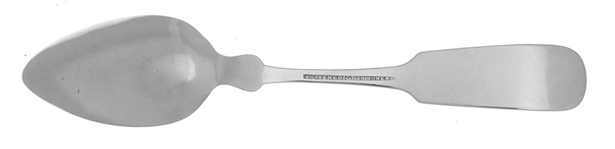 Coin Silver Flatware Teaspoon by Andrew C. Benedict-2