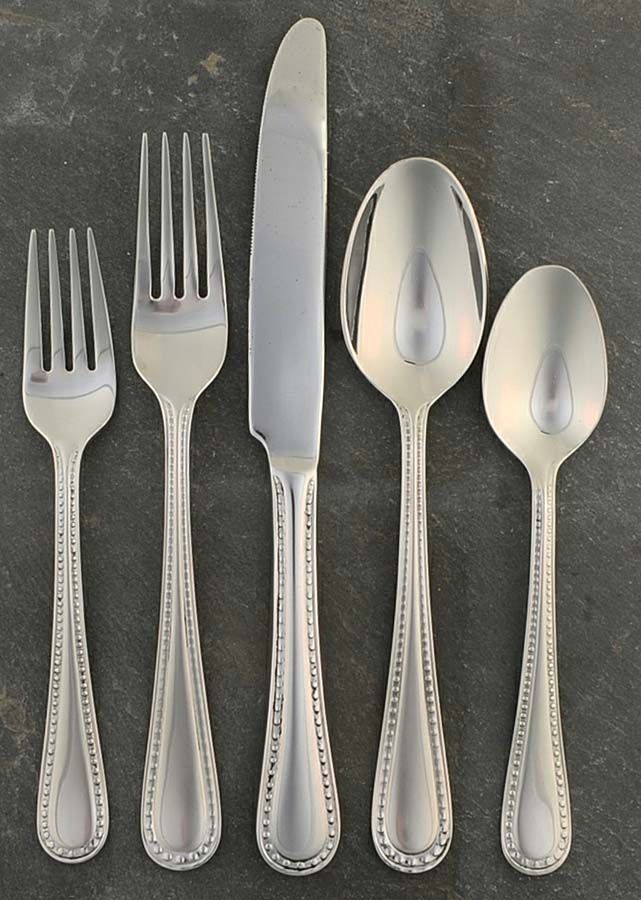 Pearl (Stainless) 5 Piece Place Setting by Argent-1