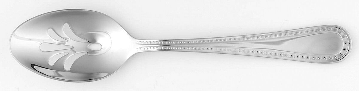 Pearl (Stainless) Pierced Tablespoon (Serving Spoon) by Argent-1