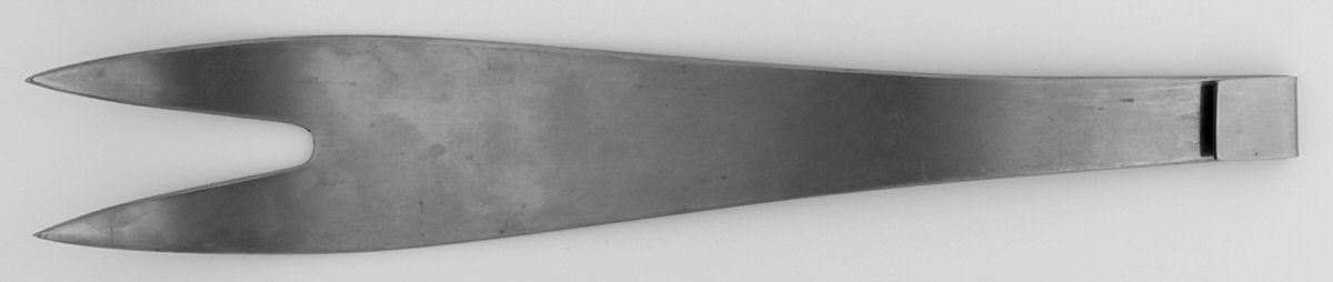 ABO9 (Stainless) Solid Salad Serving Fork by Amboss-1