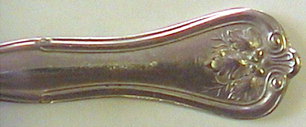 AKL6 (Silverplate) Solid Piece Cream Ladle by Alaska-1
