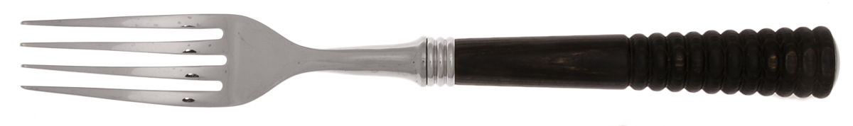 Athenes-Black (Stainless) Fork by Alain Saint Joanis-1