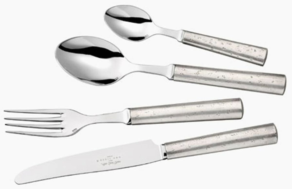 Granite (Silverplate) Fork by Alain Saint Joanis-1