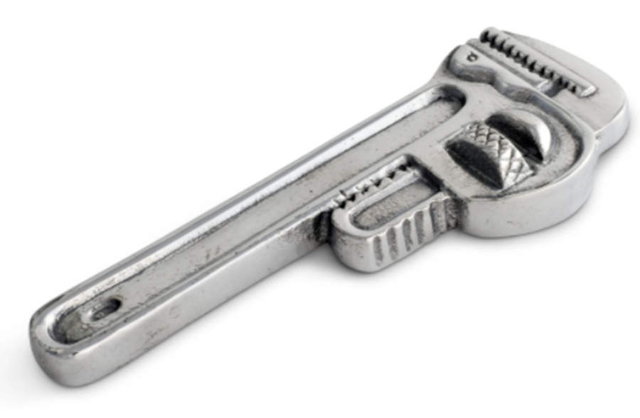 Aluminum Hollowware Bottle Opener with Stainless Bowl by Arthur Court-1