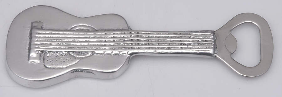 Aluminum Hollowware Bottle Opener with Stainless Bowl by Arthur Court-1