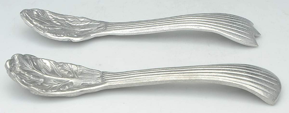 Aluminum Hollowware (2 Pc) Solid Salad Set by Arthur Court-1