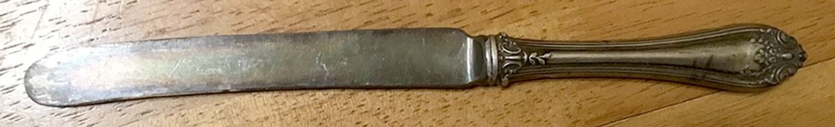 ALS16 (Sterling) Old French Hollow Knife by Alvin-1