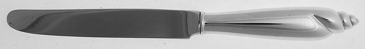 Modern Shell (Sterling) Dessert Knife with Stainless Blade by Angela Cummings-1