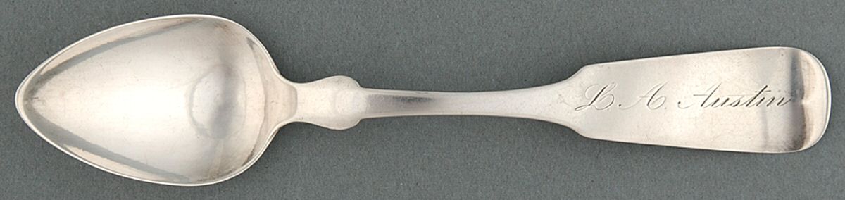 Coin Silver Flatware Teaspoon by Aiken & Coon-1