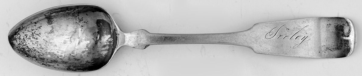 Coin Silver Flatware Teaspoon by Aiken & Coon-1