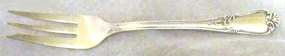 Rokoko (Sterling) Pastry Fork by Auerhahn-1