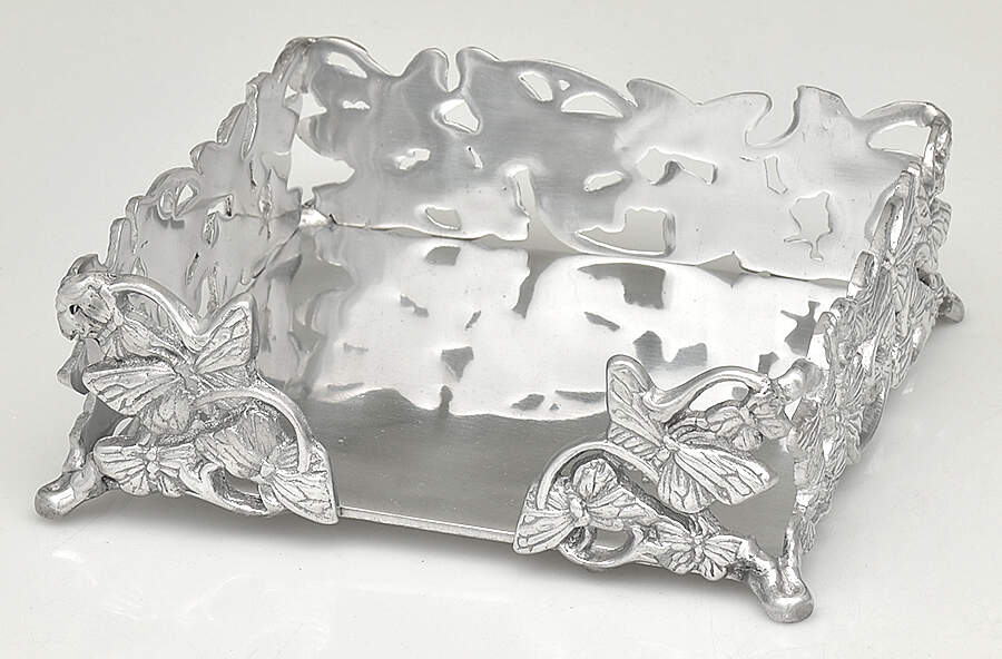 Butterfly (Aluminum, Serveware) Luncheon Napkin Holder by Arthur Court-1