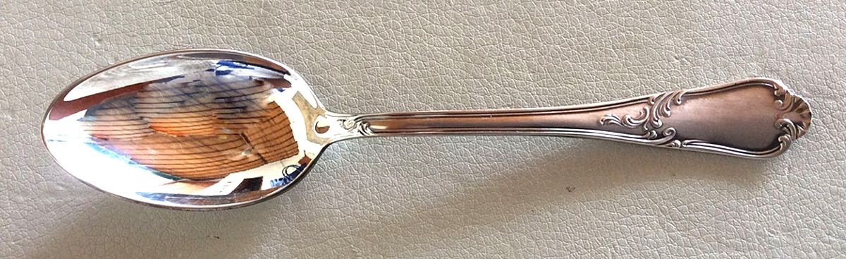 Rokoko (Silverplate) Teaspoon by Auerhahn-1