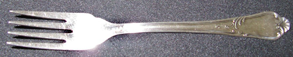 Rokoko (Silverplate) Dessert Fork by Auerhahn-1