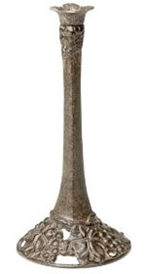 Grape Tuscan (Metal, Hollowware) 12" Candlestick by Arthur Court-1