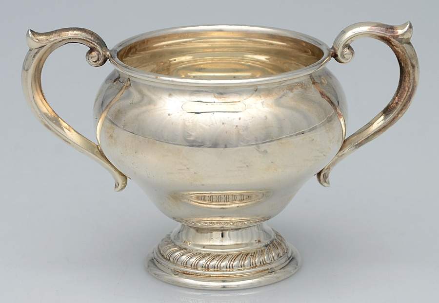 S235 (Sterling, Hollowware) Mini Open Sugar Bowl by Alvin-1