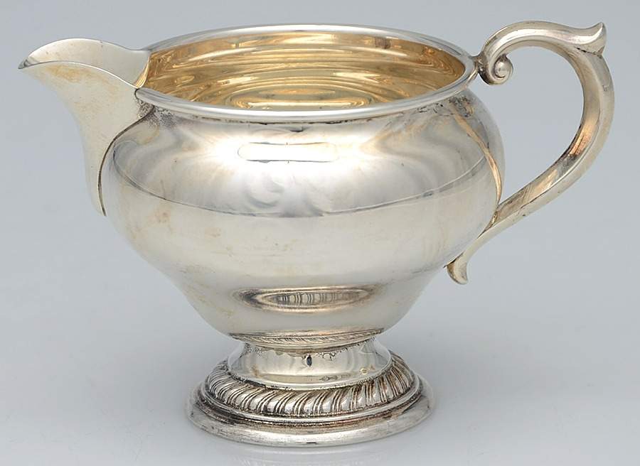 S235 (Sterling, Hollowware) Mini Creamer by Alvin-1