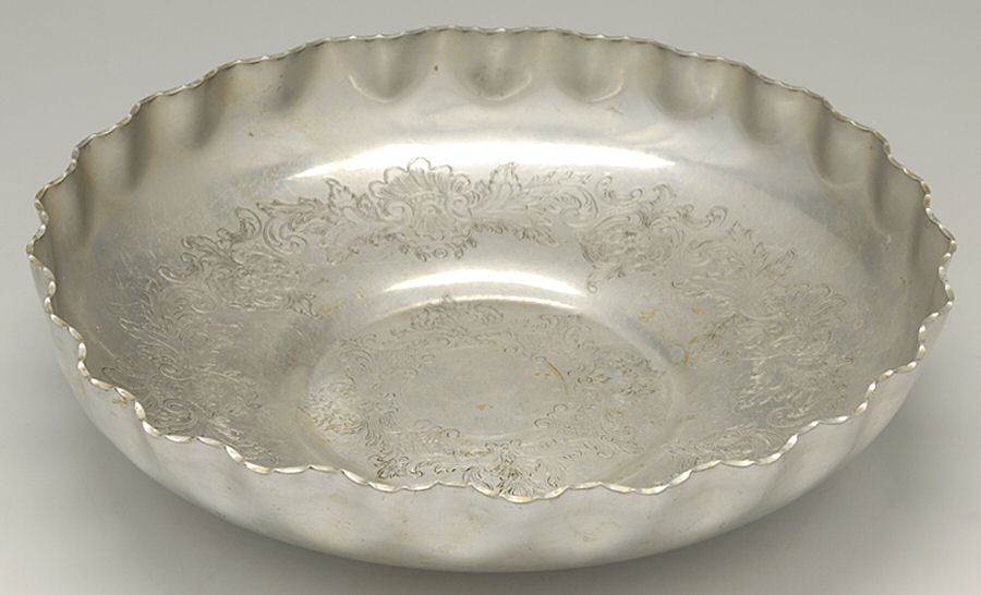 Aluminum Hollowware 12" Round All Purpose Dish by Admiration Products Co.-1