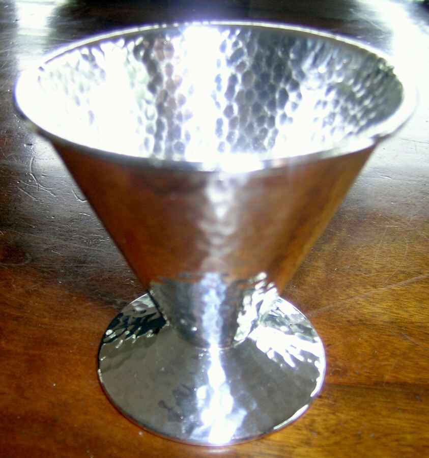 5024 (Silverplate, Hollowware) Individual Plated Oyster Cocktail Cup by Apollo (American)-1