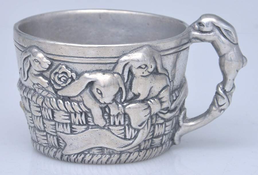 Baby (Aluminum, Hollowware) Baby Cup by Arthur Court-1