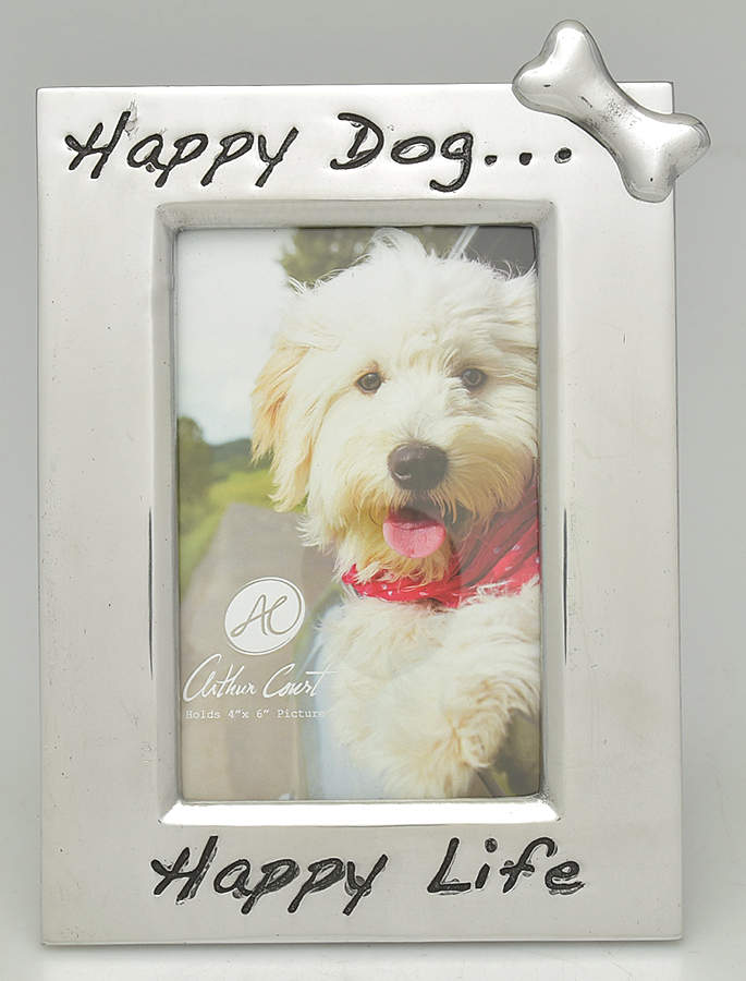 Pet (Metal, Hollowware) Frame-Holds 4" X 6" Picture by Arthur Court-1