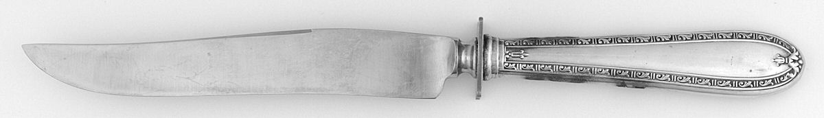 ALS18 (Sterling) Small Steak Carving Knife with Stainless Blade by Alvin-1