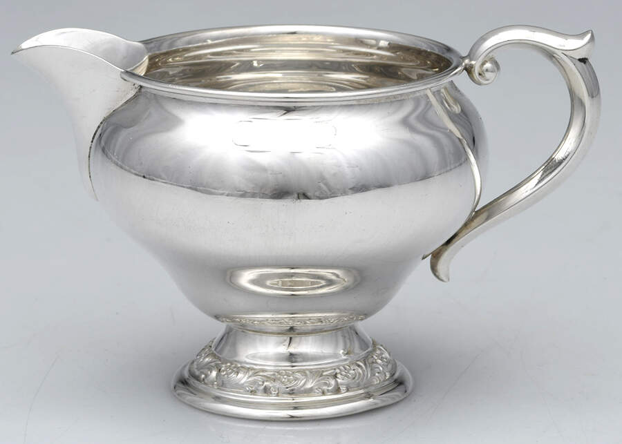 S211 (Sterling, Hollowware) Mini Creamer by Alvin-1
