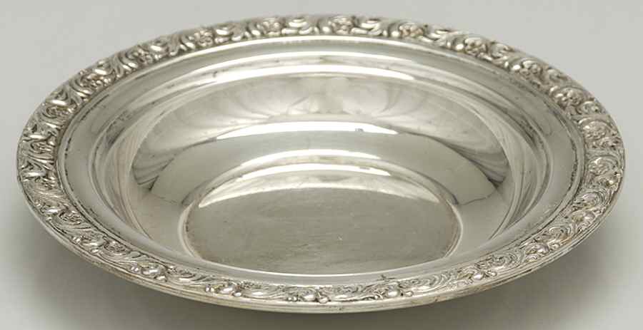 S211 (Sterling, Hollowware) 6" Bon Bon Bowl by Alvin-1