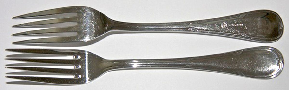 BXF2 (Stainless) Fork by Bloomingdale'S Flatware-1