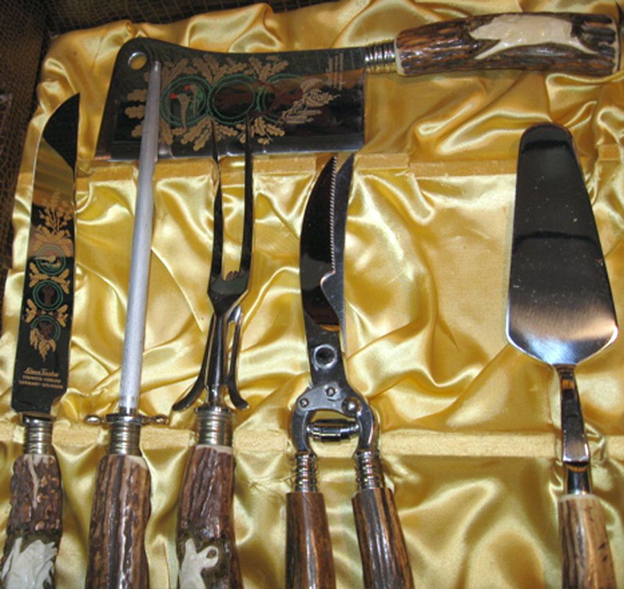 AWJ4 (Stainless) Poultry Shears with Stainless Blades by Anton Wingen, Jr-1