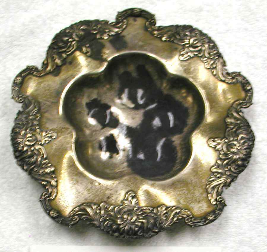 1087 (Sterling, Hollowware) 7" Bon Bon Bowl by Alvin-1