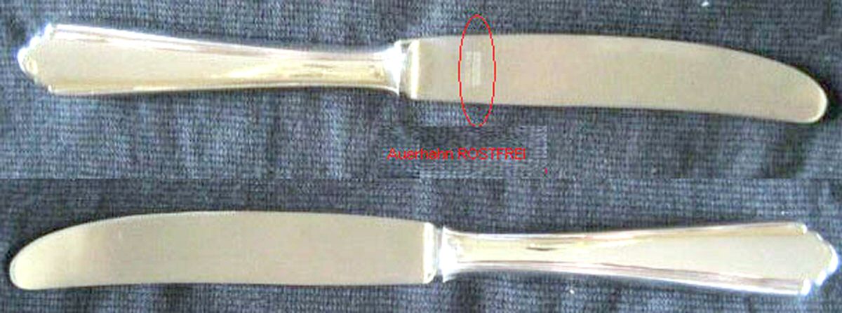 AUE17 (Silverplate) Modern Hollow Knife by Auerhahn-1