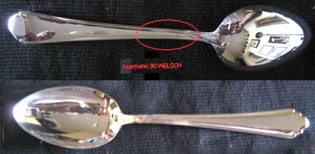 AUE17 (Silverplate) Teaspoon by Auerhahn-1