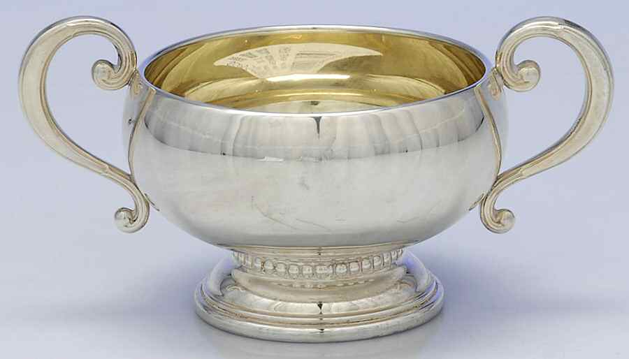 826 (Sterling, Hollowware) Mini Open Sugar Bowl by Amston-1