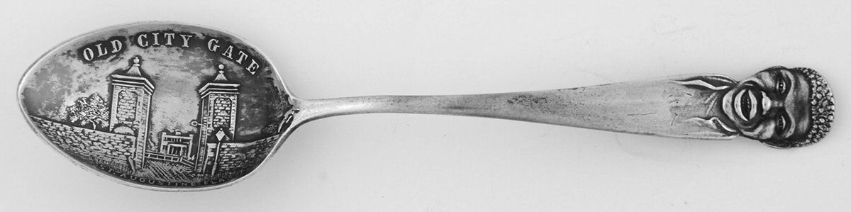States & Cities Souvenir Spoons(Sterling) Florida Demitasse Spoon by Alvin-1