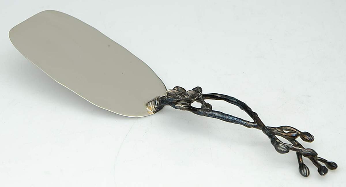 Black Orchid (Giftware) Lasagna Server with Stainless Blade by Michael Aram-1