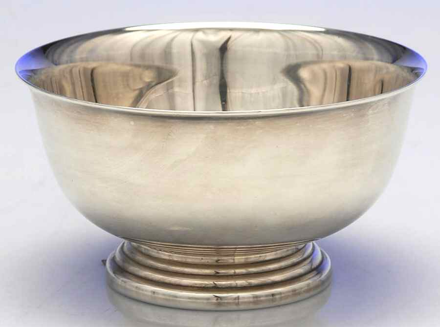 Paul Revere Bowl (Silverplate, Hollowware) 5" Paul Revere Bowl by Alvin-1