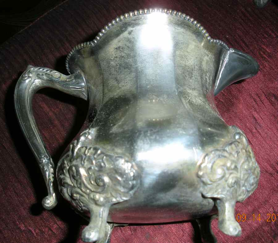 826 (Silverplate, Hollowware) Creamer by Adelphi-1