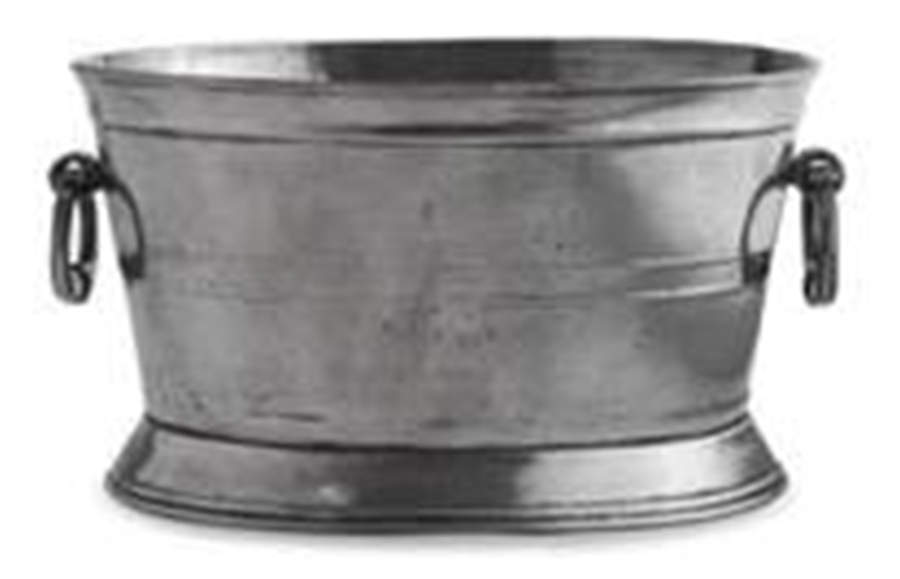 Vintage Pewter (Pewter, Hollowware) Wine Cooler by Arte Italica-1