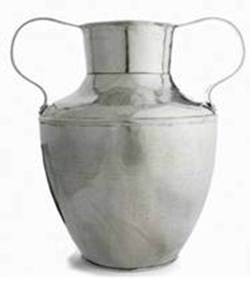 Vintage Pewter (Pewter, Hollowware) 2 Handled Vase by Arte Italica-1
