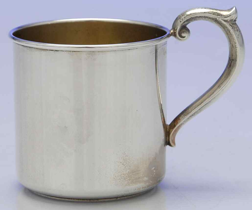 S168 (Sterling, Hollowware) Baby Cup by Alvin-1