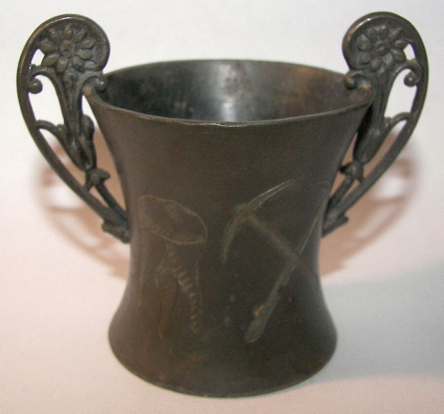 351 (Silverplate, Hollowware) Silverplate Toothpick Holder by Aurora-1