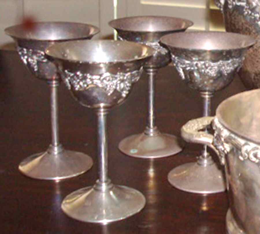 2728 (Silverplate, Hollowware) Cocktail Cup by Apollo (American)-1
