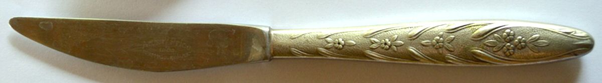 APR6 (Silverplate) Modern Hollow Knife by Arthur Price-1