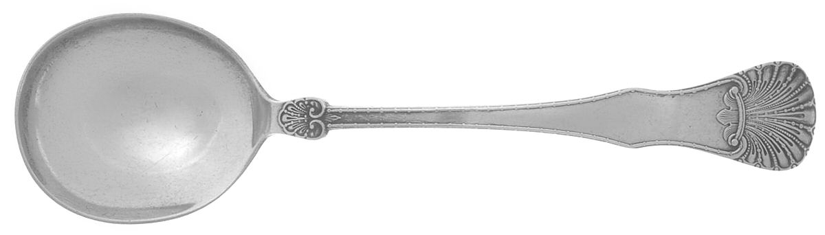 AJM1 (Sterling) Sugar Spoon by J a Moller-1
