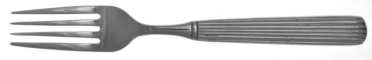 Reeded (Stainless) Individual Salad Fork by American Living-1