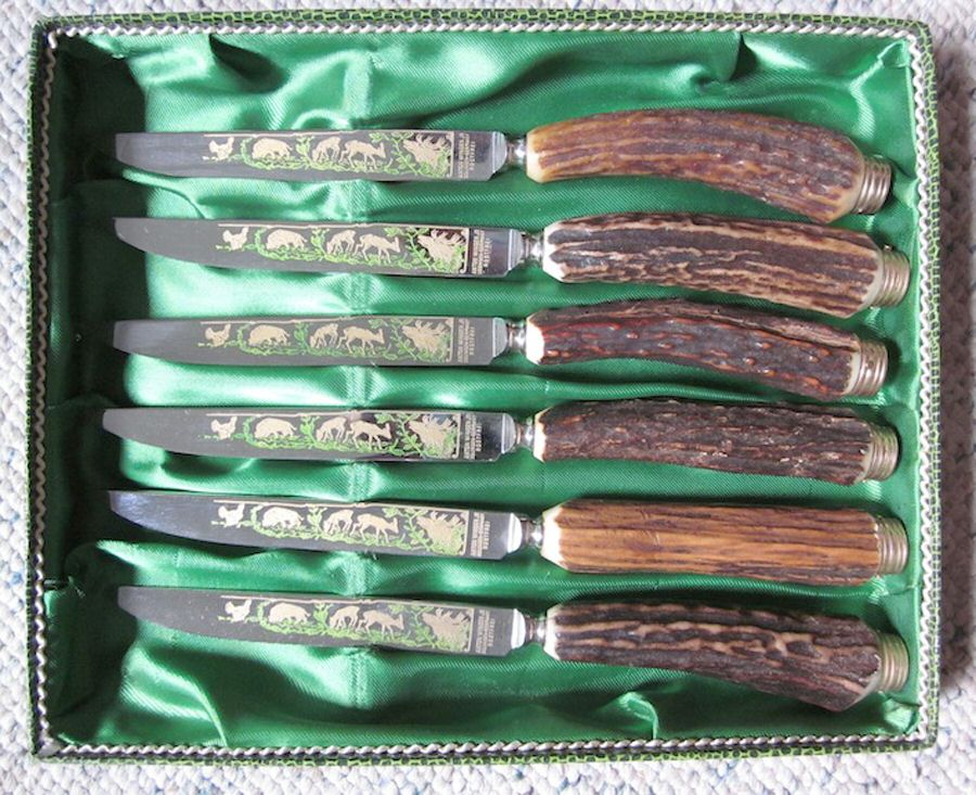 AWJ5 (Stainless) Individual Steak Knife Hollow Handle by Anton Wingen, Jr-1