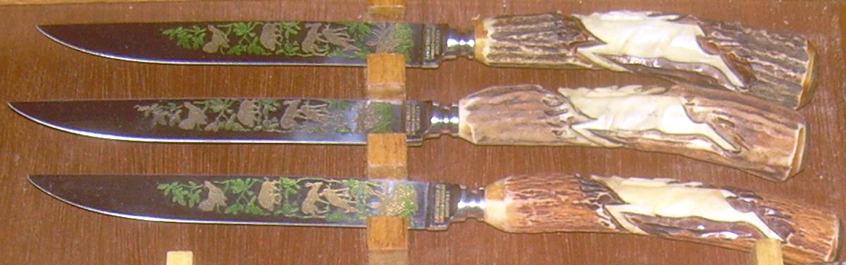 AWJ6 (Stainless) Individual Steak Knife Hollow Handle by Anton Wingen, Jr-1