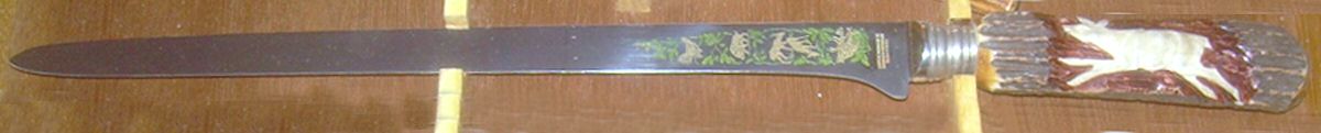 AWJ6 (Stainless) Filet Knife Stainless Blade Serving by Anton Wingen, Jr-1